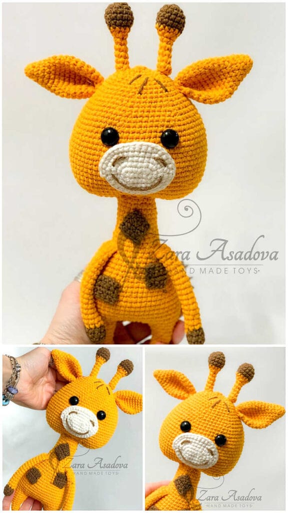 Amigurumi Female Giraffe Free Pattern - Always Free Amigurumi